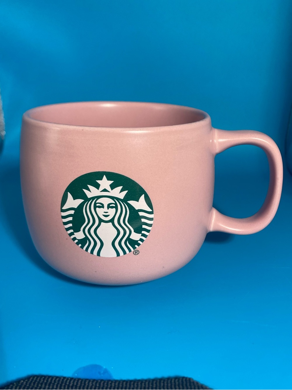 Starbucks Pink Mug Mermaid Logo Mug 12oz Stoneware Rare Light Pink 2020